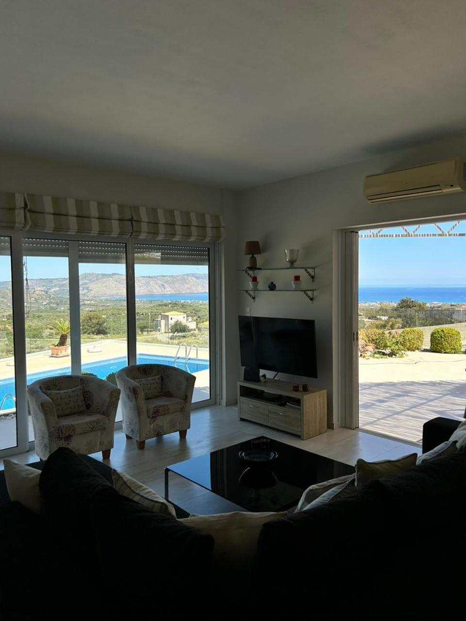 Villa Vuna - Private Pool -Sea View Χανιά Εξωτερικό φωτογραφία