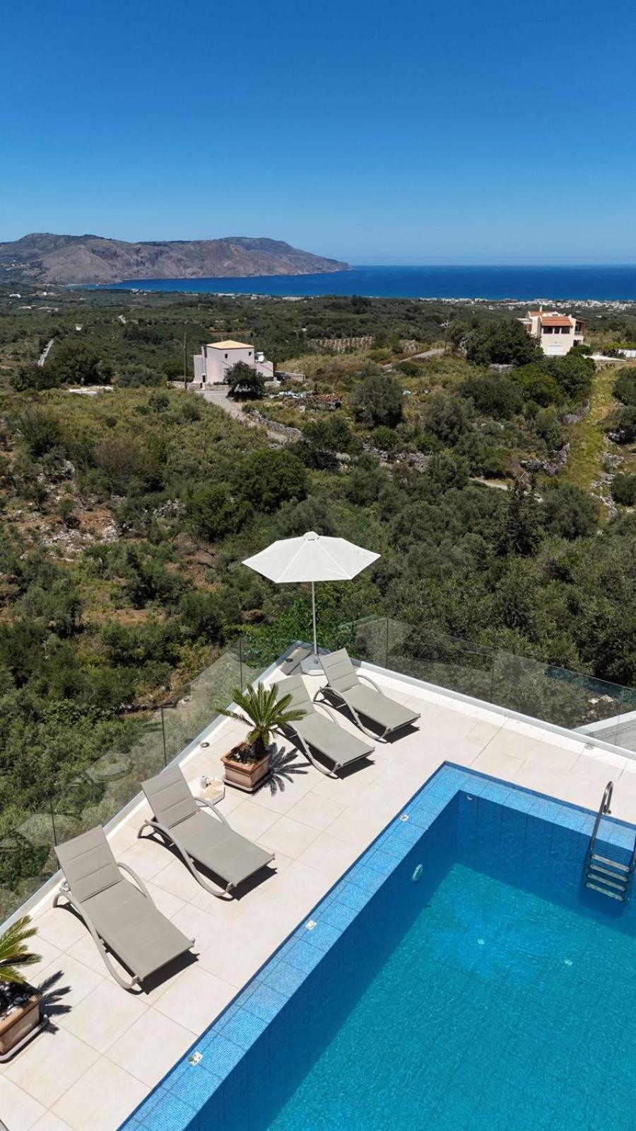 Villa Vuna - Private Pool -Sea View Χανιά Εξωτερικό φωτογραφία